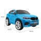 Dwuosobowy pojazd BMW X6M Lakierowany XXL Niebieski JJ2168